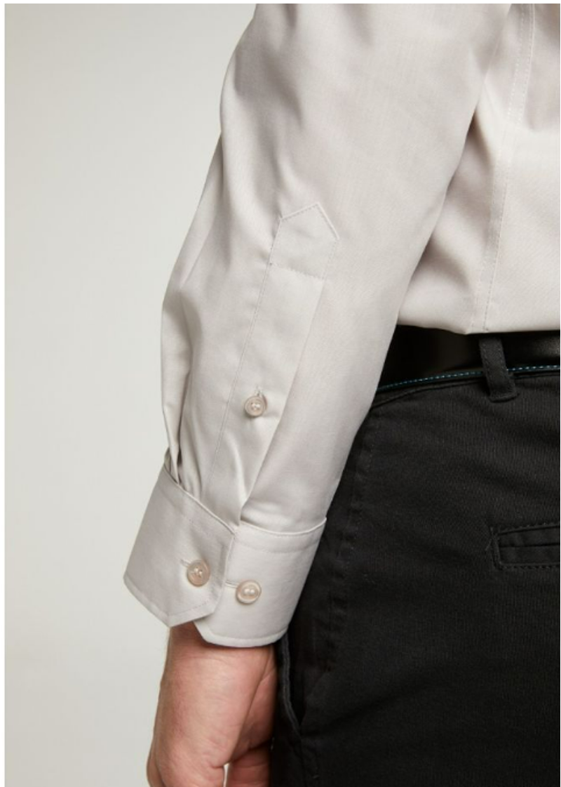 D2 Long Sleeve Shirt Stone SLS4500AF-1